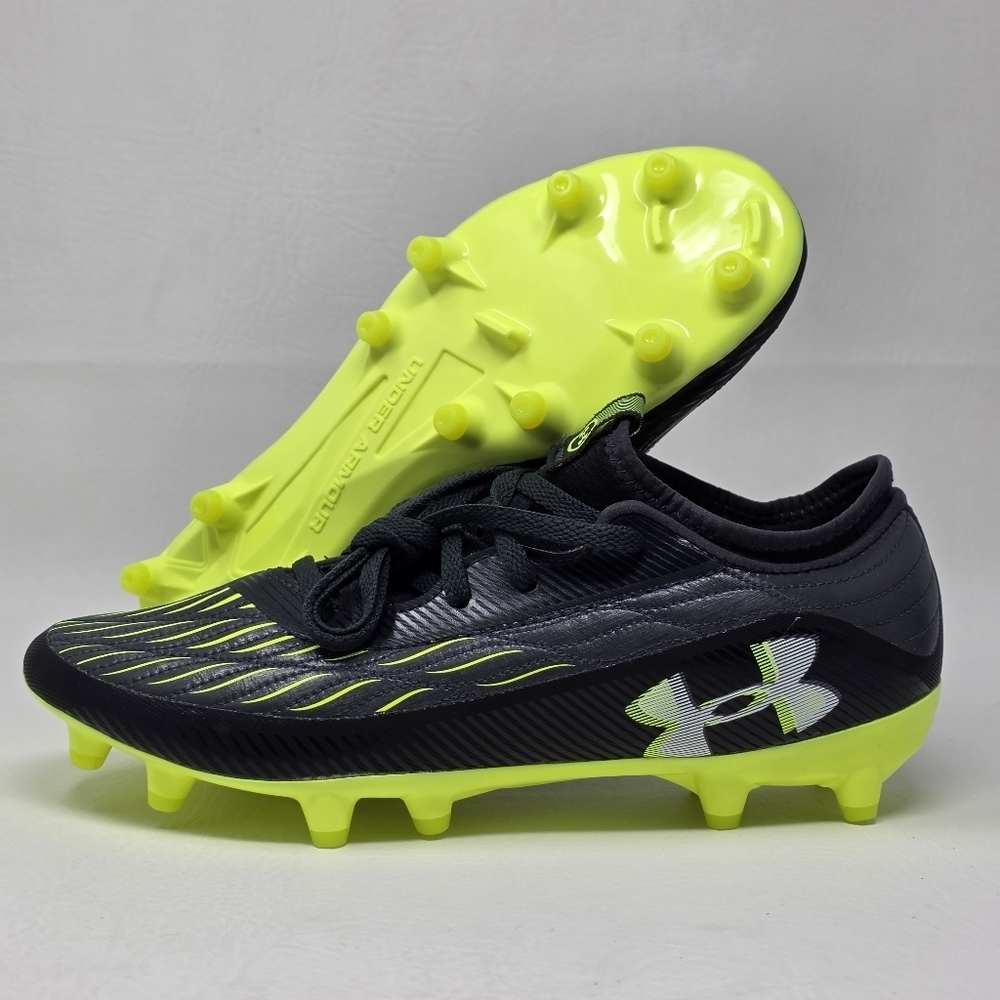 Under Armour Unisex UA Men 7.5/Wmns 9 Magnetico Select 4 FG Soccer Cleats Black
